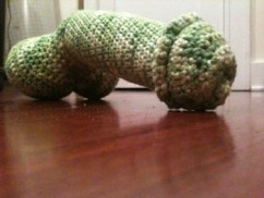 This was another based on a dick I gave away at GRL 2012. Last I saw, he was pretty happy, and he had a little buddy to ride him.